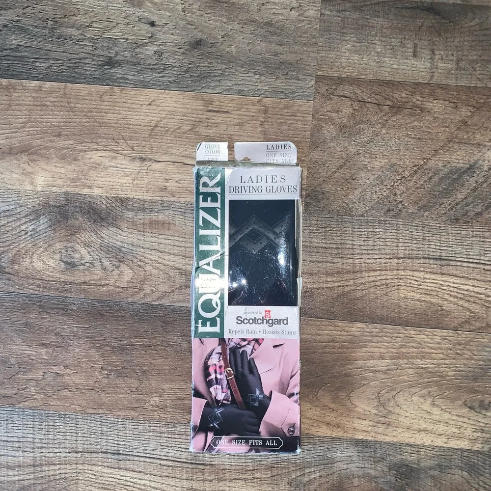 Equalizer NWT navy scotchgard riding gloves size OS fits all